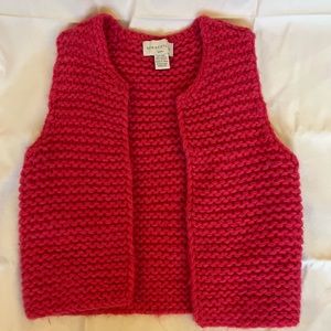 New Scotland Pink Swearer vest. Size Small.